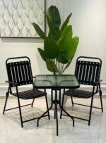 ⁦طقم قعدة حديد طاولة مع كرسيين⁩ - الصورة ⁦3⁩